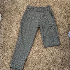 Fashion Nova plaid dress pants